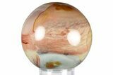Polished Polychrome Jasper Sphere - Madagascar #376061-1